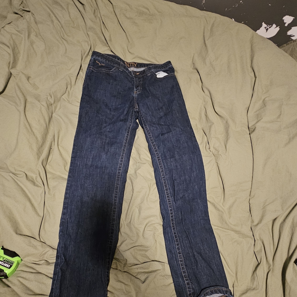 Kimes Ranch Women's Dark Blue Boot Cut Jeans